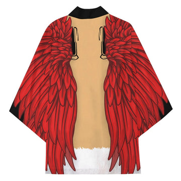 Anime My Hero Academia Hawk Takami Keigo Capa Cosplay Halloween Carnaval 3D Impreso